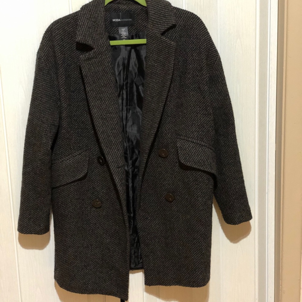 Cocoon Wool Coat